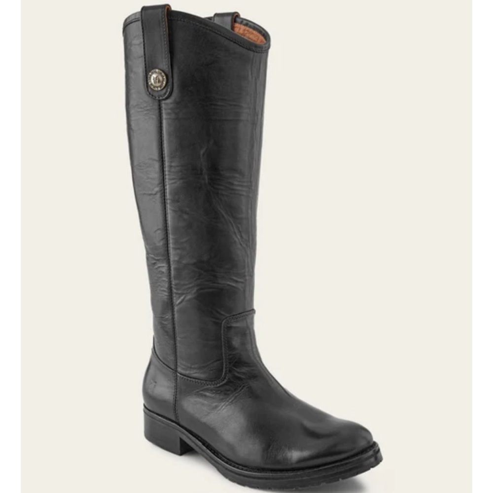 Frye Black Heeled Boots